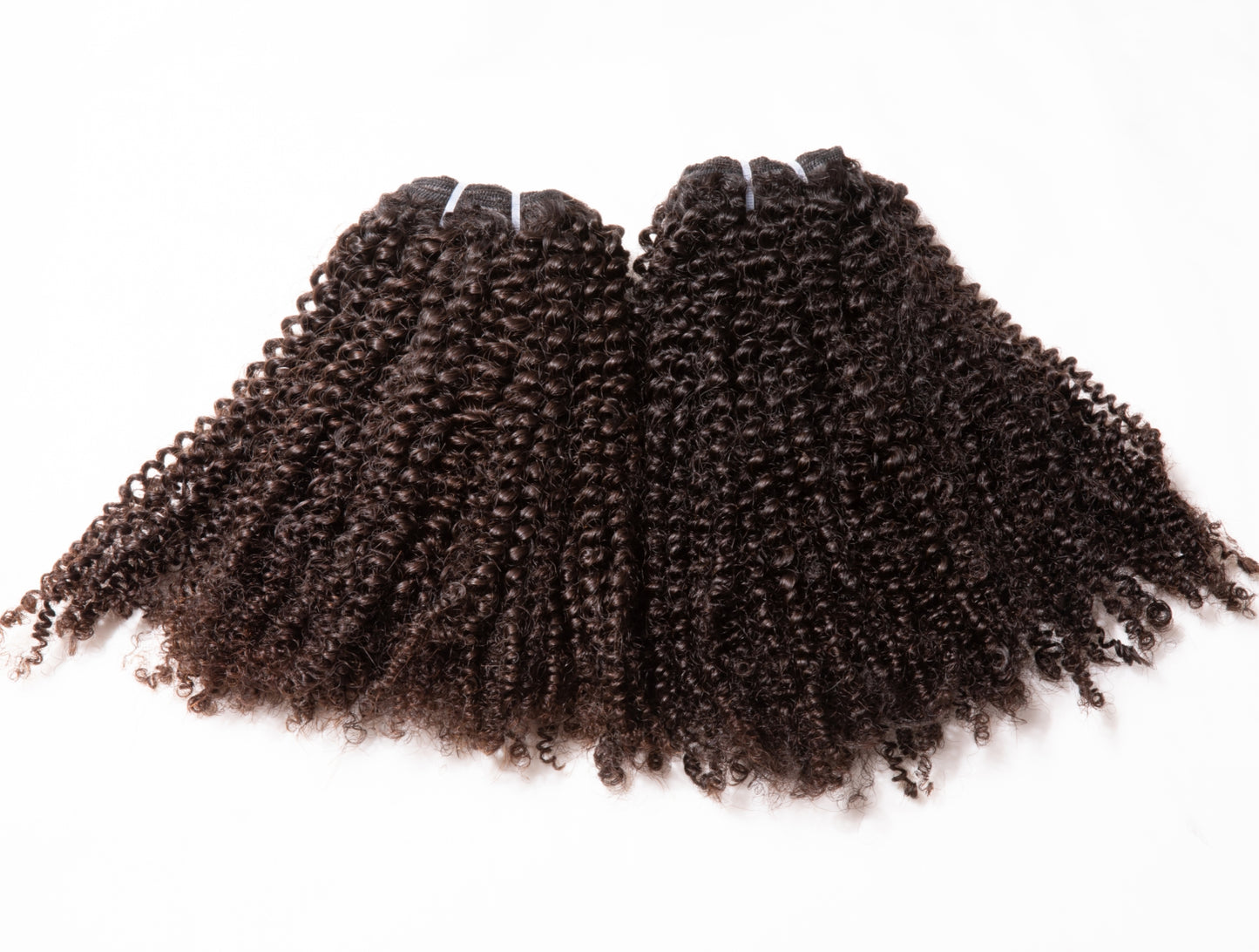 4a 4b  kinky curly bundles, 100% raw one donor human hair