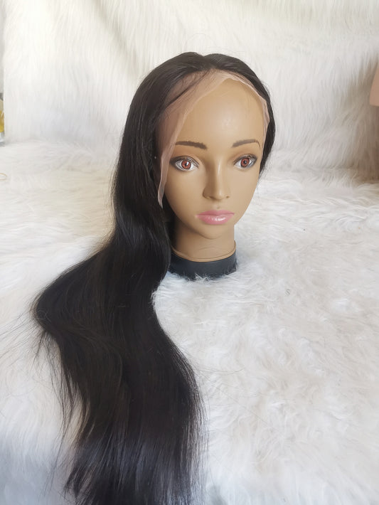 13×6 & 13×4 Lift 613 Raw Straight Human Hair Lace Frontal Wig Transparent HD Sew In Unit