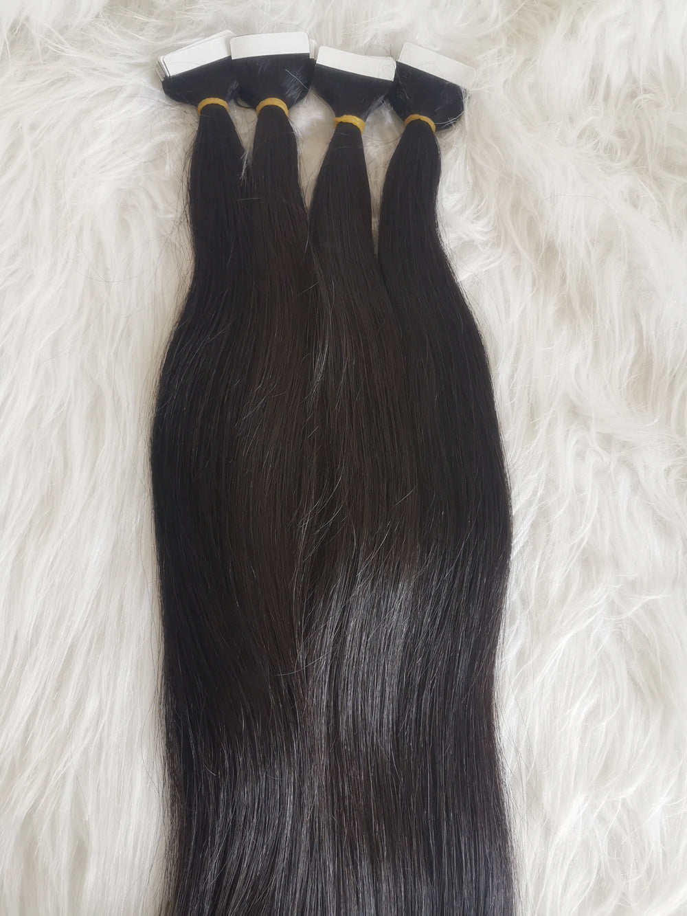 Raw straight tape ins extensions real human hair extension